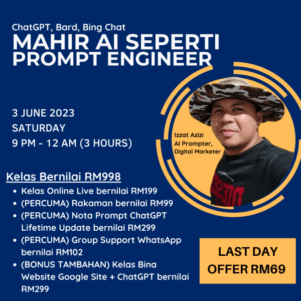 Mahir AI Seperti Prompt Engineer - 3 June 2023