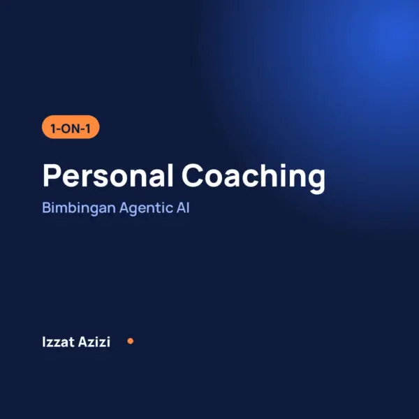prodsq-1915 Banner 1-on-1 Personal Coaching Agentic AI oleh Izzat Azizi