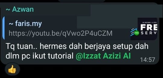 Testimoni peserta terdahulu daripada Azwan